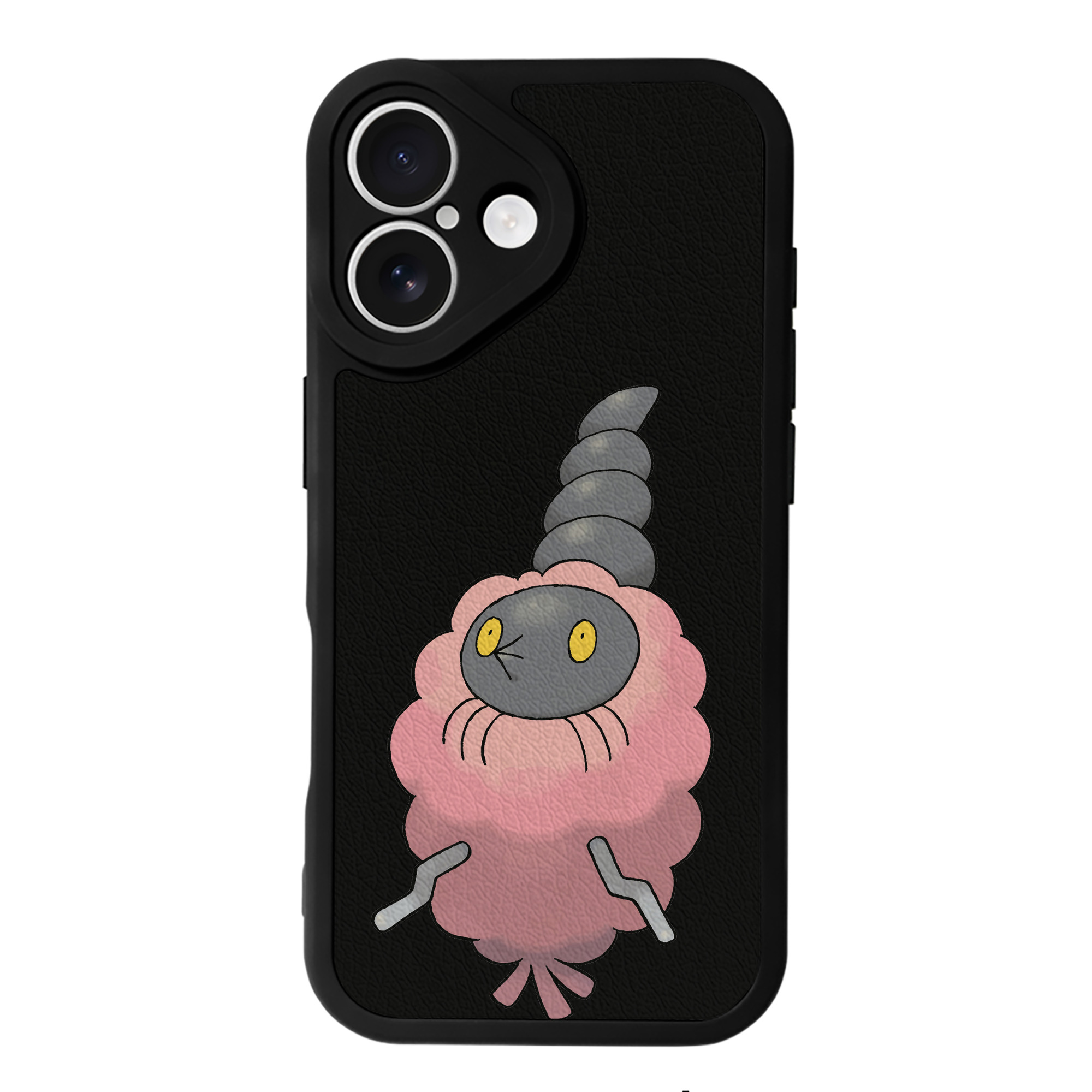 （画像用） ポケットモンスター Pokémon 【iPhone 16シリーズ対応】シリコンスマホケース（レザー調） 材質：シリコン